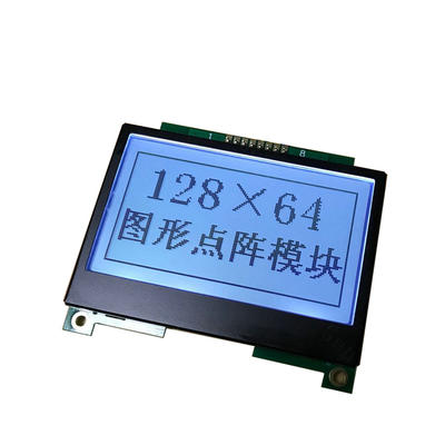 128x64 COB Monochrome Graphic LCD Modules 12864 Screen