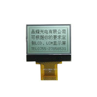 monochrome lcd panel 128x64 COG+FPC LCD Screen