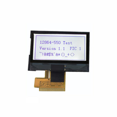 1.3 inch lcd display monochrome FSTN 128x64 Dot Matrix LCD screen