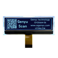 Custom LCD Display OEM 256*64 Dots Matrix Graphic Monochrome LCD Display For Car radio