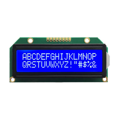 Manufacturer China COB LCD STN Blue Monochrome LCD Screen 1602 Module 16x2 Character Lcd Display For counters