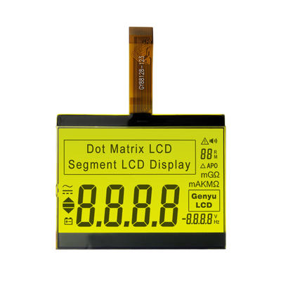 Custom 7 Segment LCD Display For Multimeter LCD